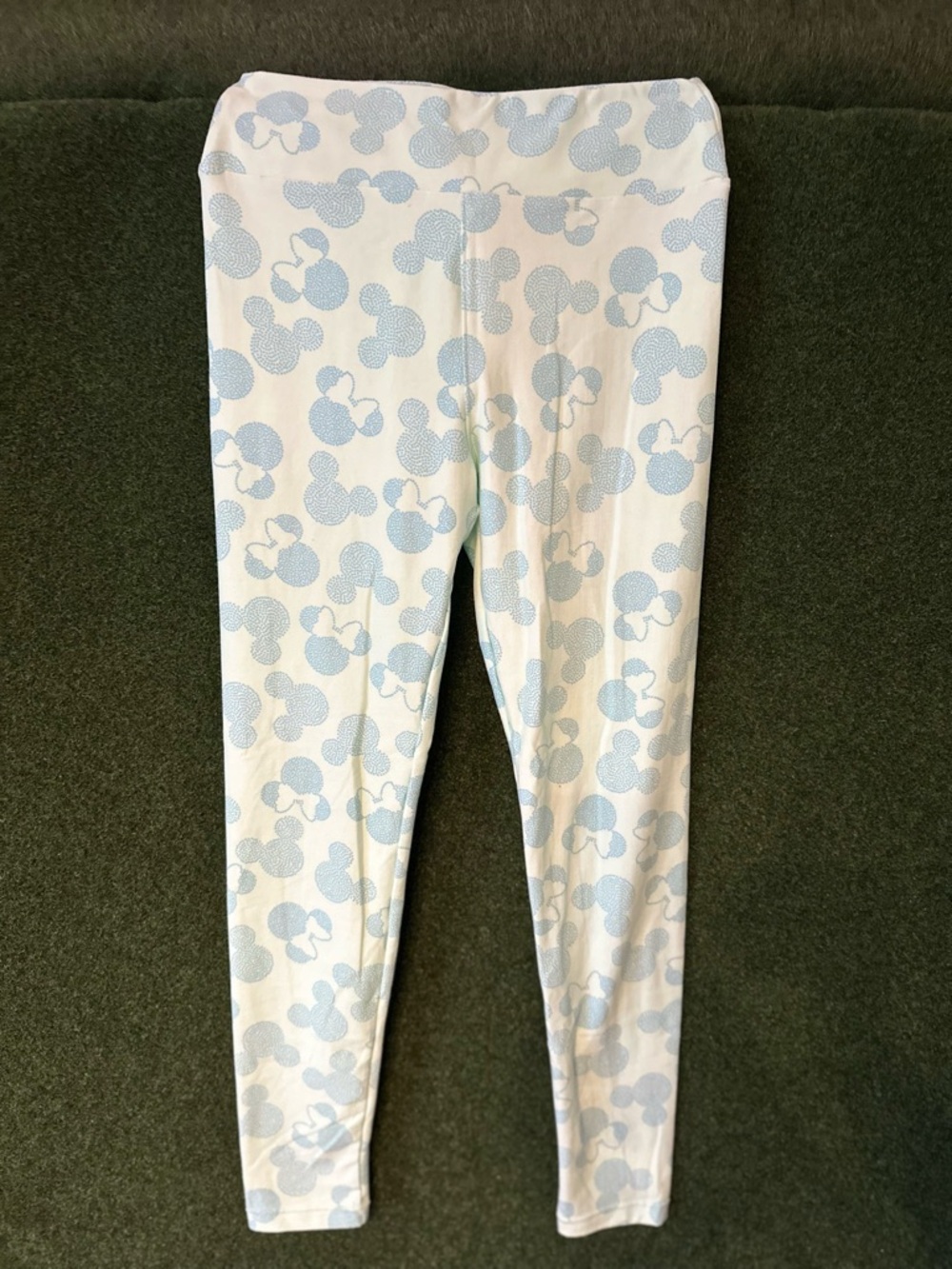 LuLaRoe Leggings with Mickey & Minnie Print